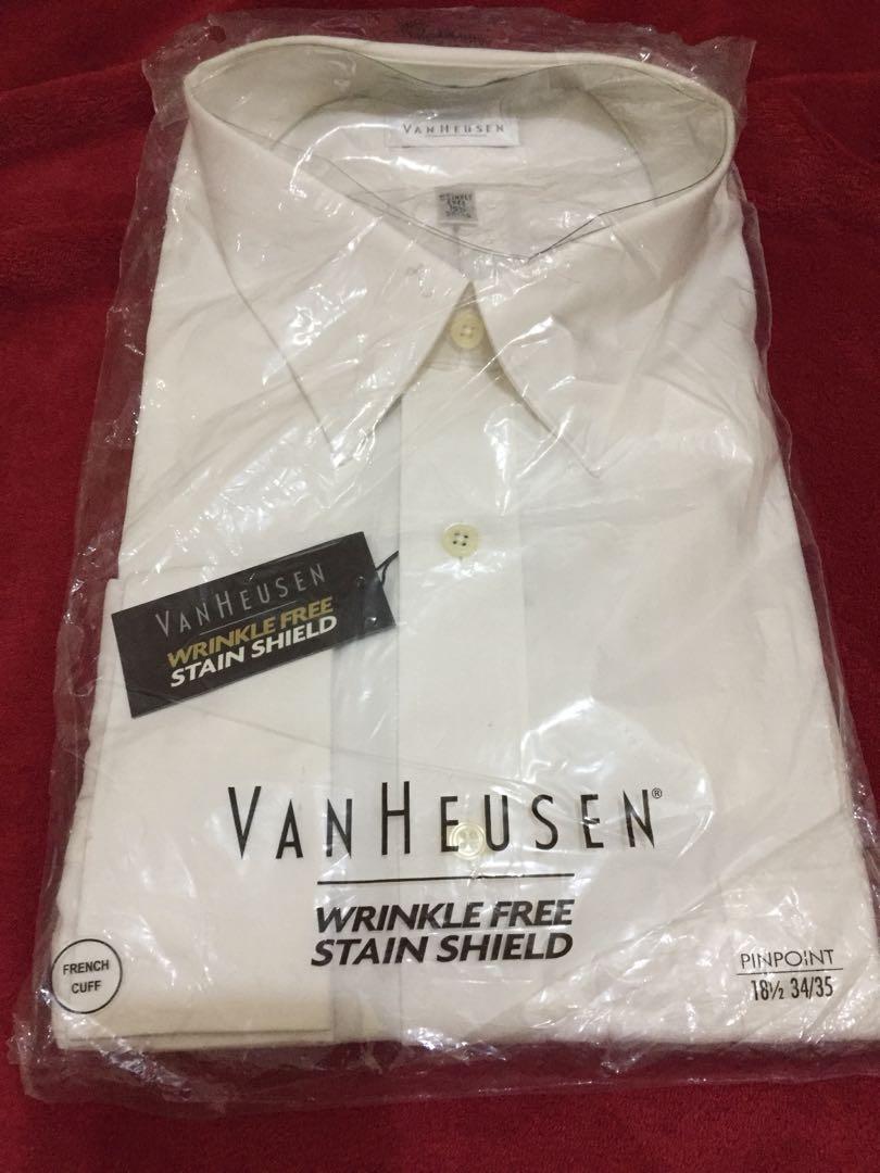 van heusen long sleeve polo
