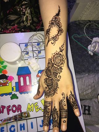 海娜紋身 Mehndi 藝術64243207946113110