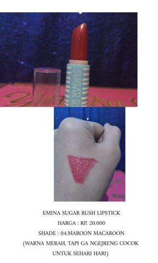 emina sugar rush lipstick