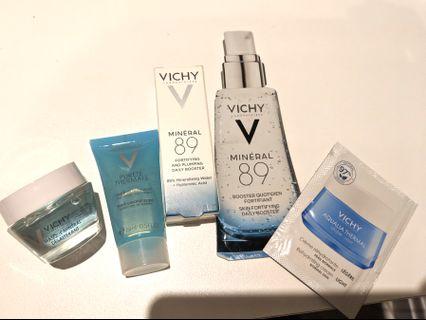 Vichy travel size skincare products NEW