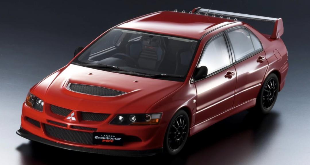 Reserved 1 18 Kyosho Otto Mitsubishi Lancer Evolution 8 Mr Fq 400 Red Otm672 B Everything Else On Carousell