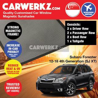 subaru forester window covers