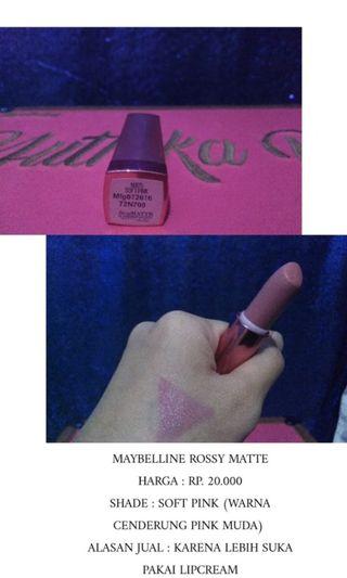 Maybelline matte lipstick