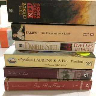 6 Various Genre English Novels