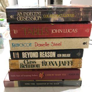 7 Various Genre English Novels