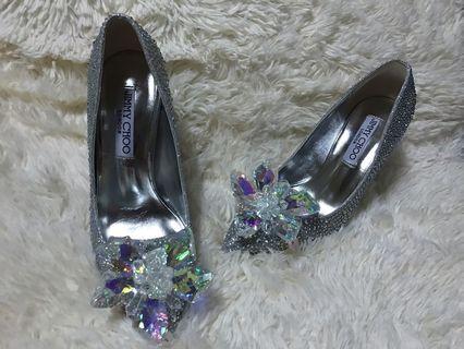 Jimmy Choo Bridal Shoes Cinderella