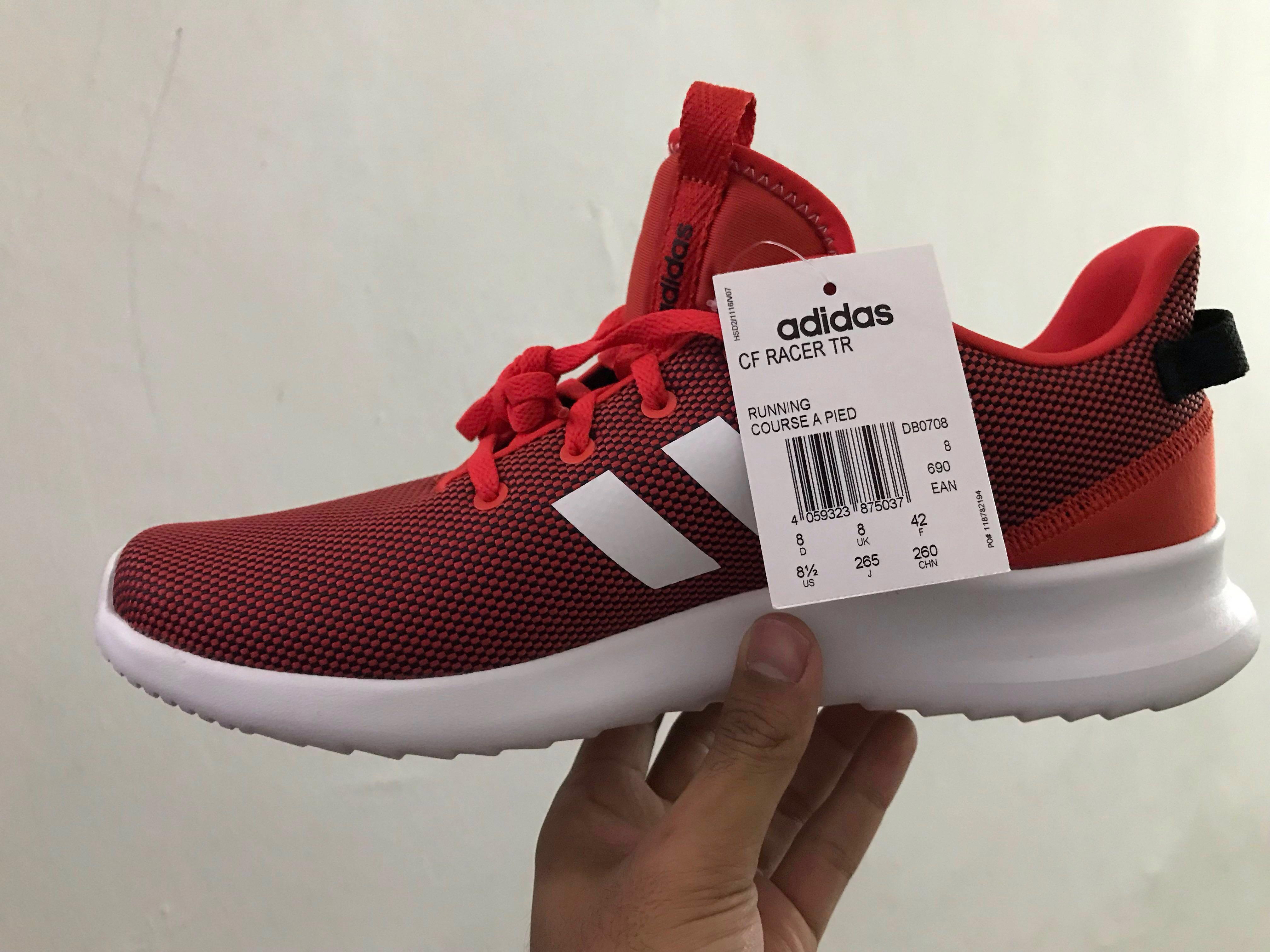 Adidas cf racer tr red deals