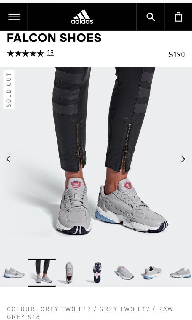 Adidas Falcon Women size 8 Women s Fashion Footwear Sneakers on Carousell