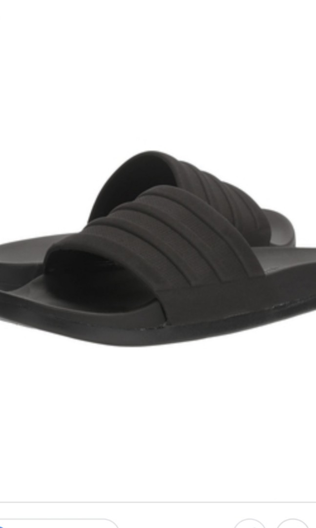 womens black adidas sliders