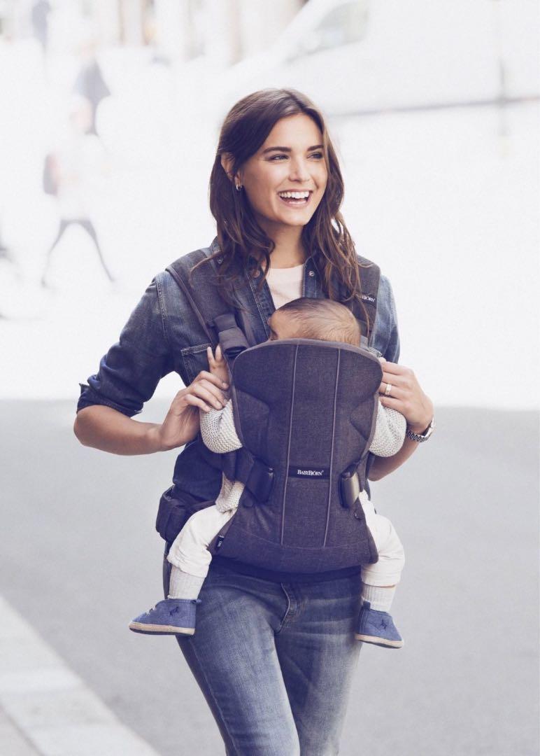 baby bjorn carrier one denim grey