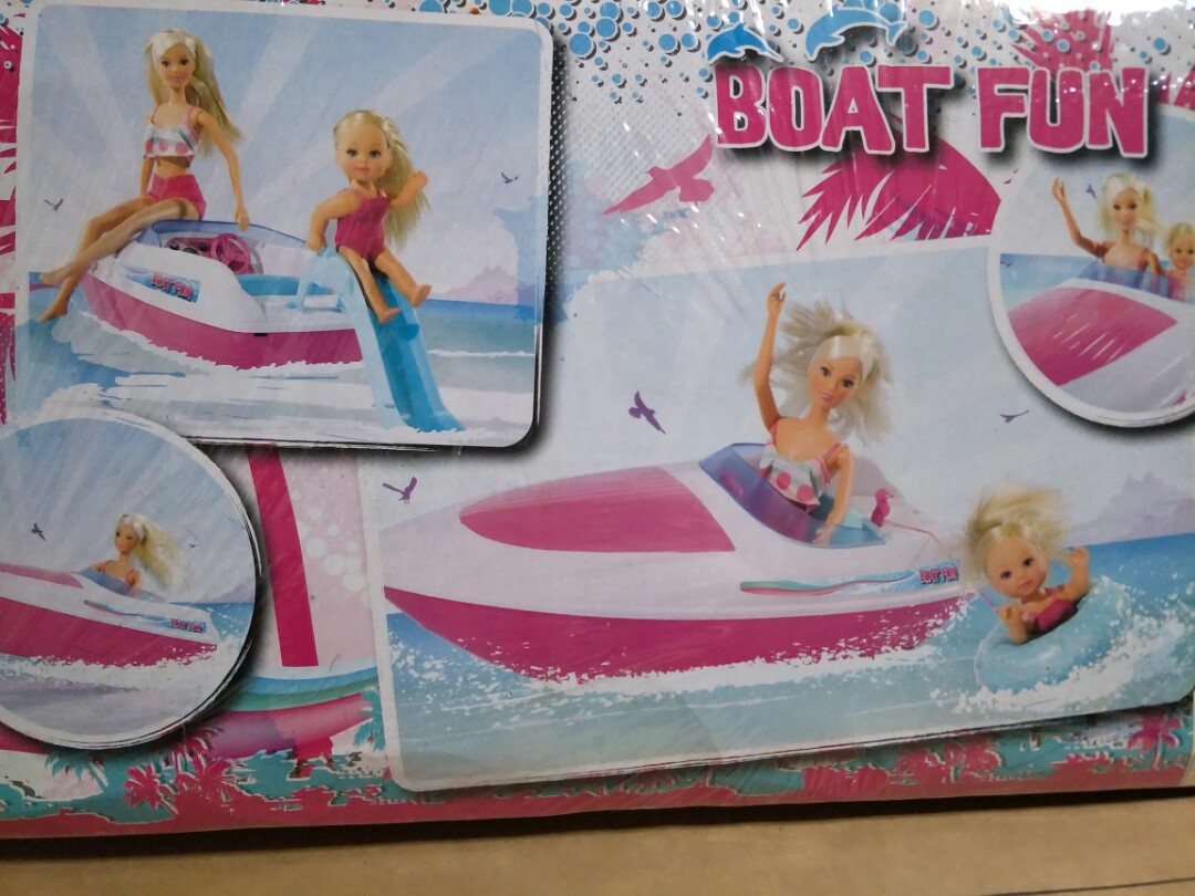 barbie doll boat