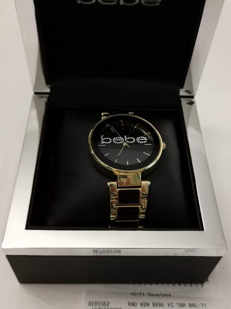 Bebe black watch sale