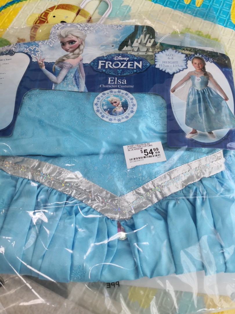 Brand new Disney frozen elsa dress for 6 to 8 years old Babies