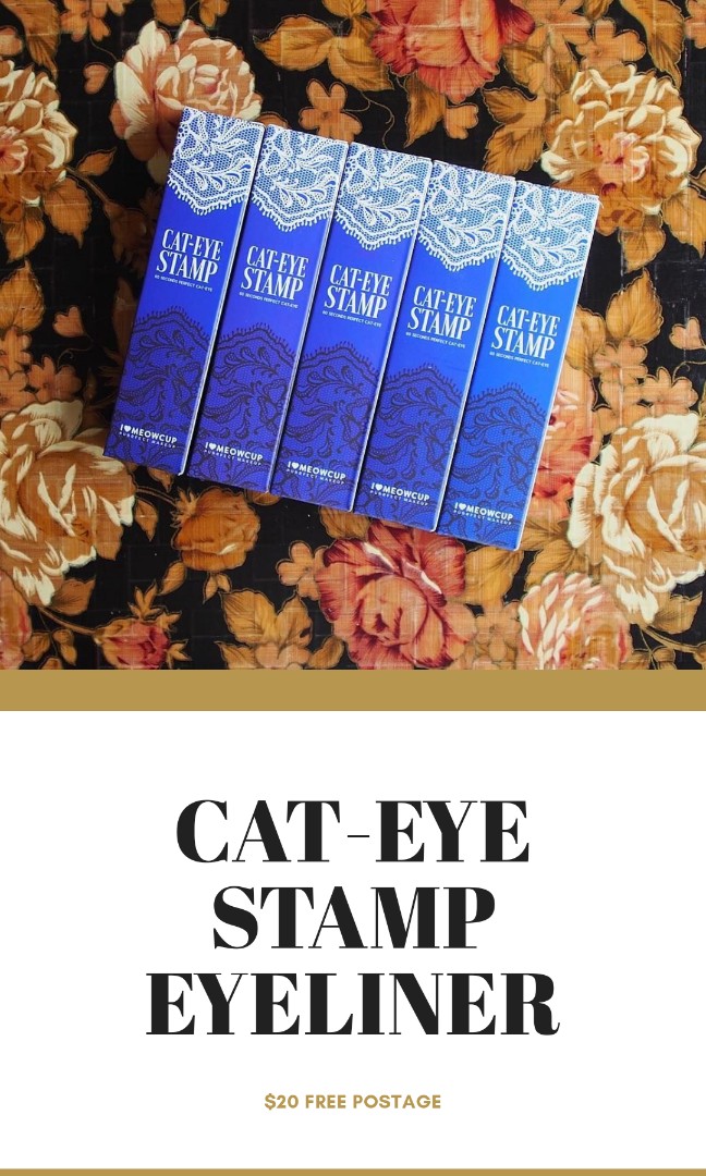 CatEye Stamp Eyeliner, Beauty & Personal Care, Face, Makeup on Carousell