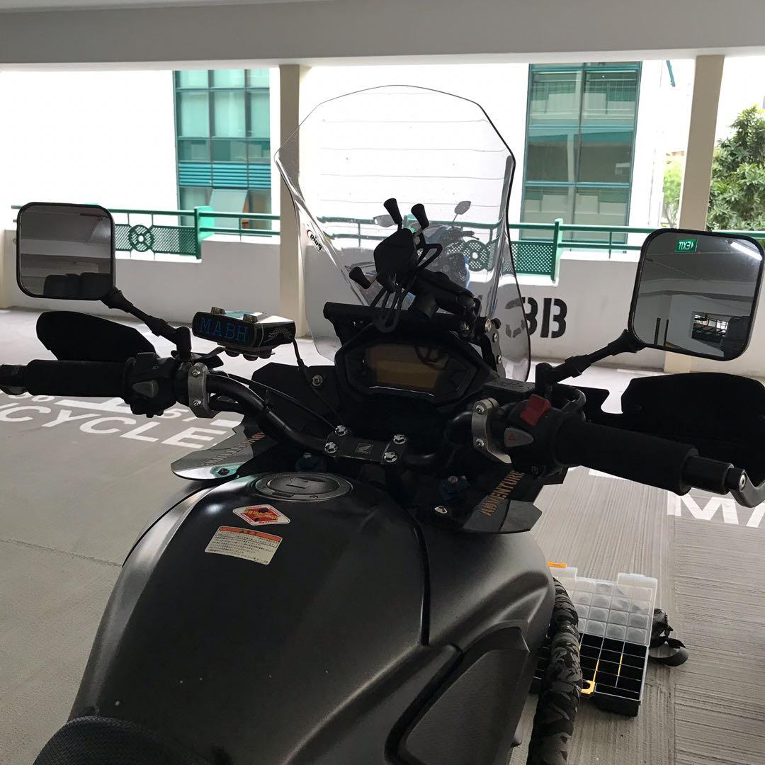 CB400X/Fighthawk/Tourism Honda Handlebar Replacement, Motorcycles