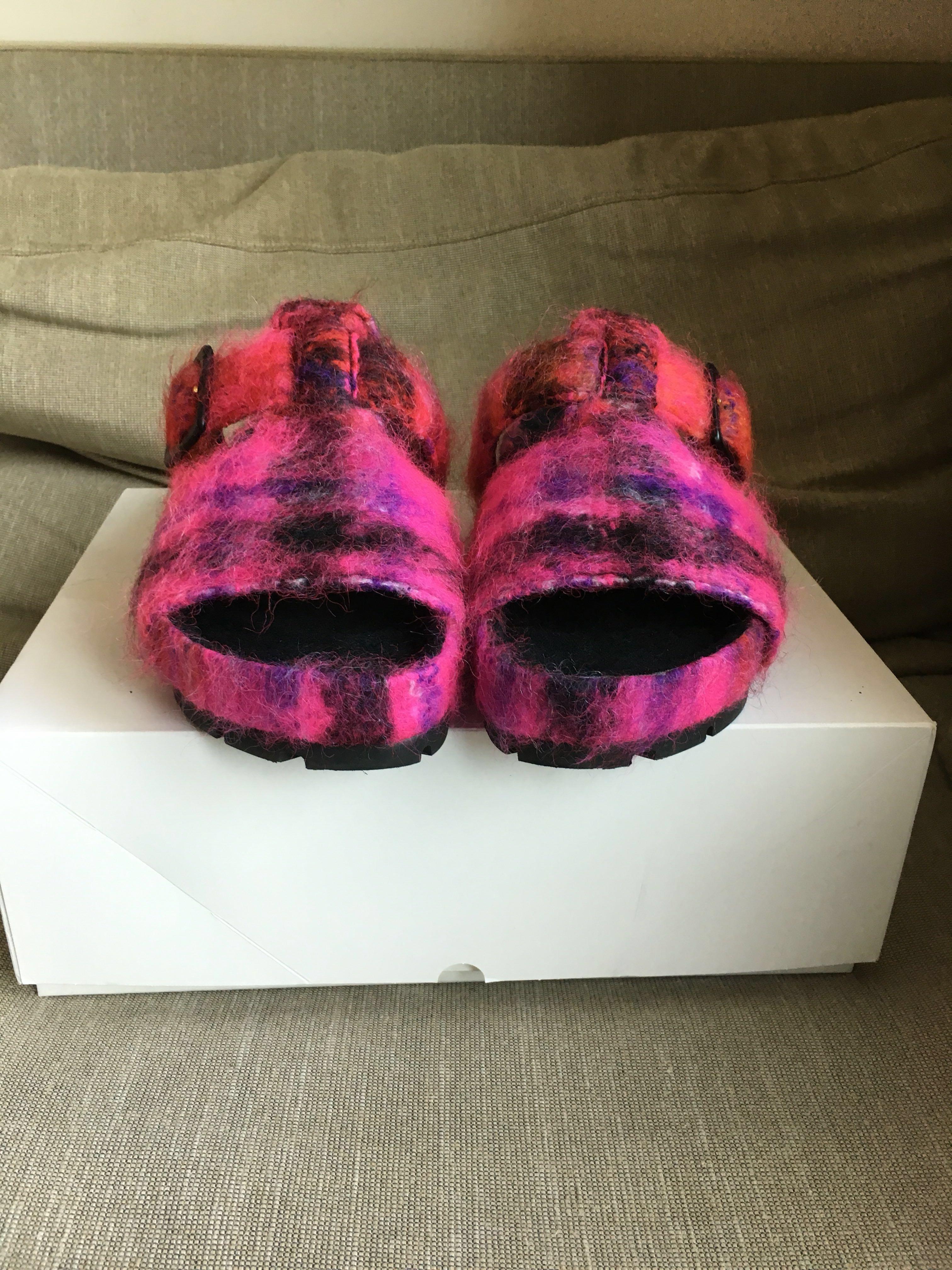 Celine hotsell mohair sandals