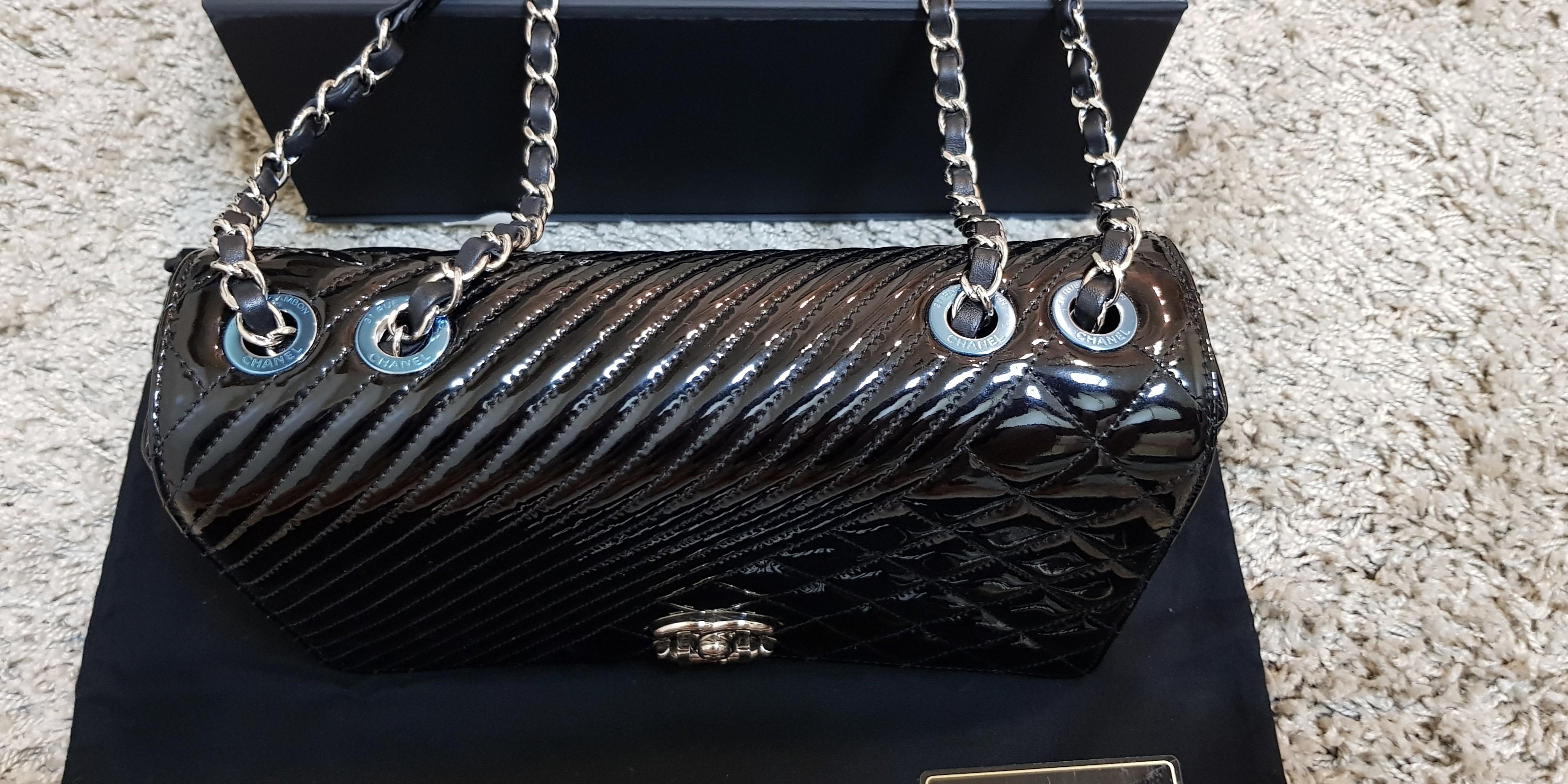 Chanel Stitched Chevron Coco Handle Bag, Bragmybag