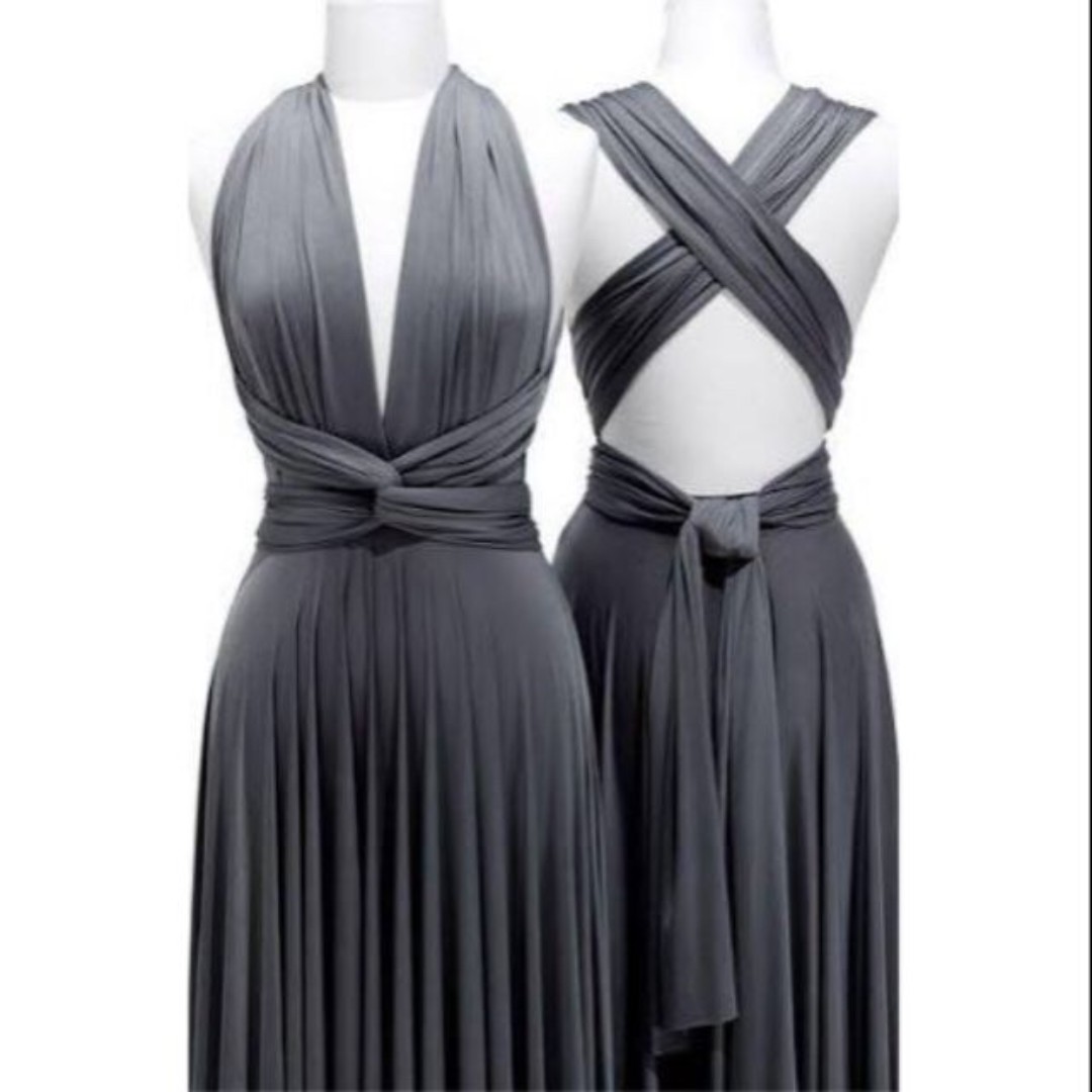 Charcoal sales infinity dress