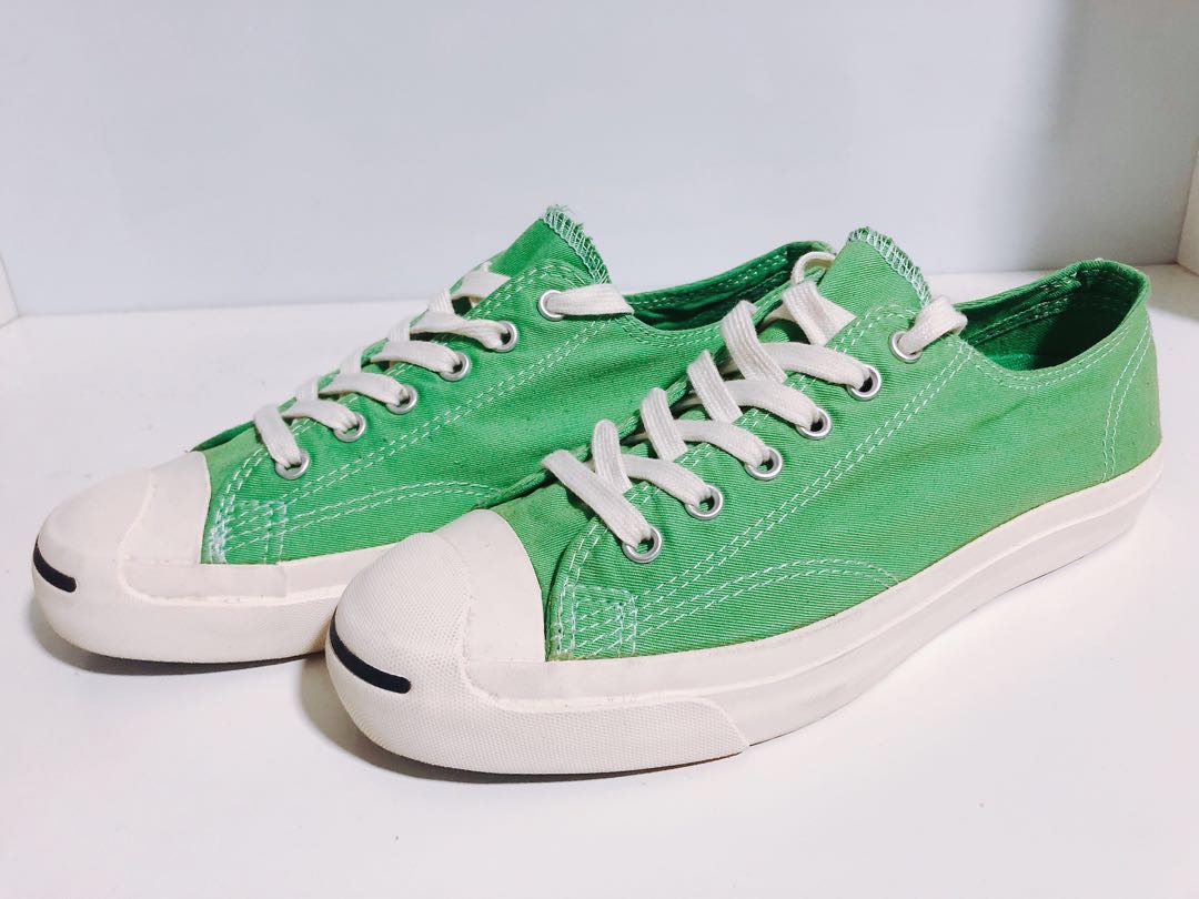 Converse Jack Purcell Rare Green, Men's Fashion, Footwear, Sneakers on  Carousell