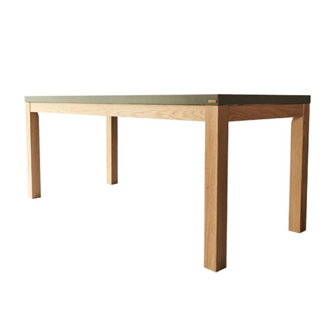 Dix Concrete Table with Wooden Legs (1800), Furniture, Tables & Chairs