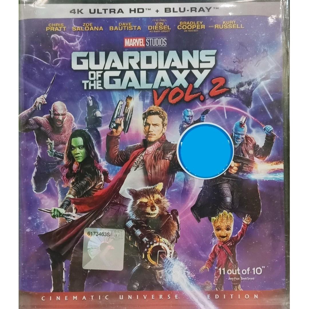 English Movie Guardians Of The Galaxy Vol 2 4k Ultra Hd Blu Ray
