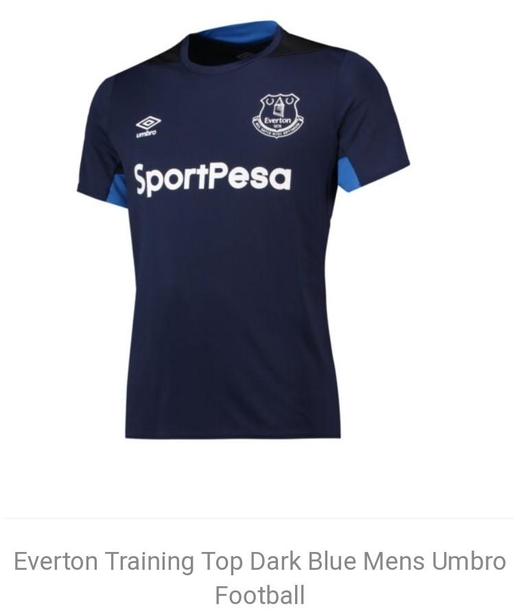 everton training kit