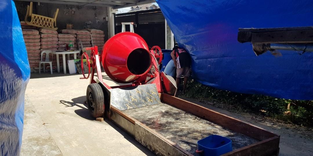 Cement Mixer (1 Bagger) with Diesel Engine (Category: Construction Tools & Equipment) located in Malolos. Submitted by thanjo.tv (Listing ID 223916387, Image 1). Description: For pick-up only in Malolos City, Bulacan For Sale: P36,000.00.