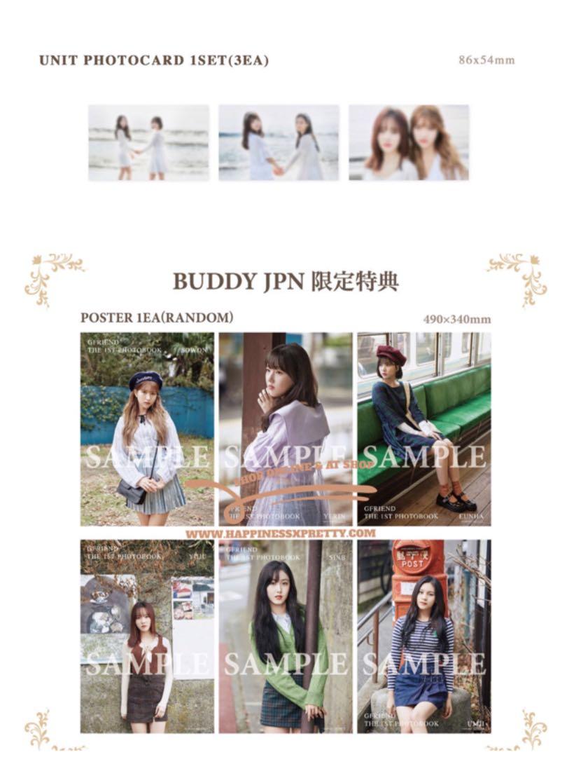 GFRIEND Buudy 特典　ファンクラブ 여자친구 GFRIEND GLOBAL OFFICIAL FANCLUB BUDDY MEMBERSHIP