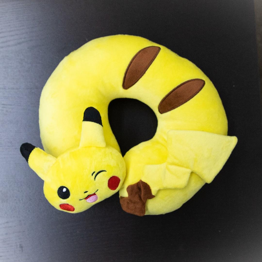 Giant Pikachu Snorlax Neck Pillow And Other Pokemon Soft Toys