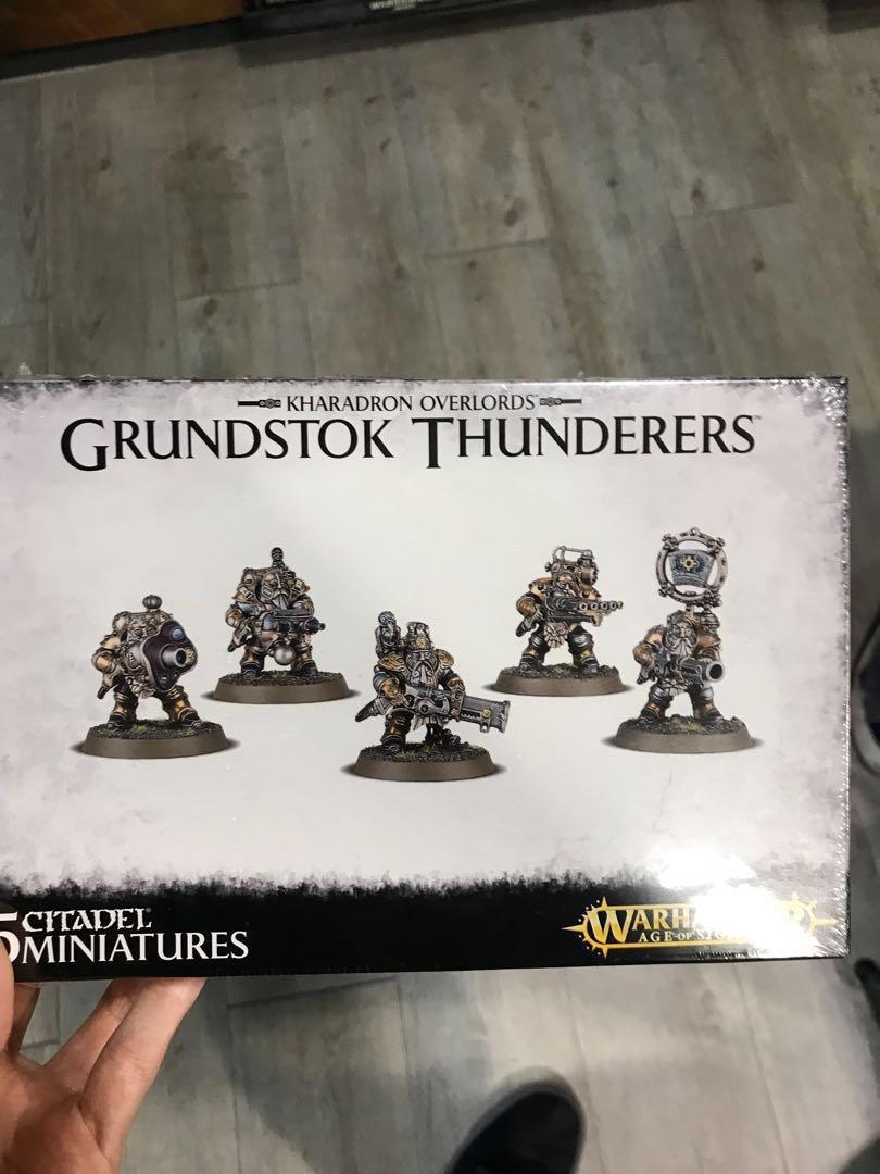Warhammer Age Of Sigmar – 5 Grundstok Thunderers Kharadron Overlords – Scatola Nuova