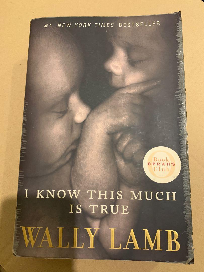 I Know This Much Is True Wally Lamb Endgameyourexcess Books Stationery Fiction On Carousell