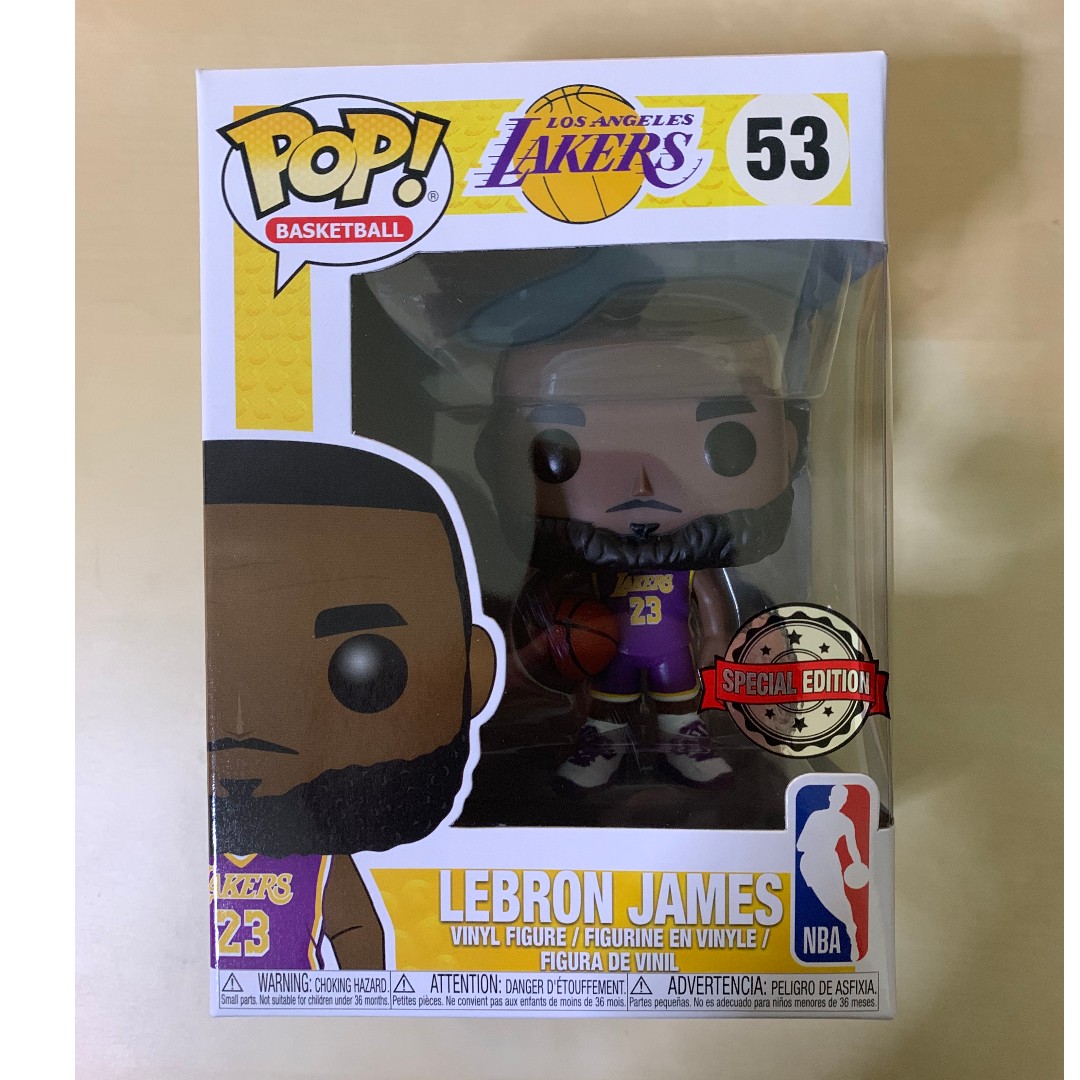 Lebron James Funko Pop, Hobbies & Toys, Toys & Games on Carousell
