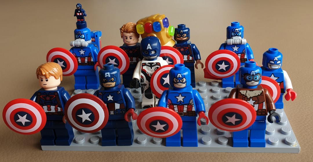 all lego captain america