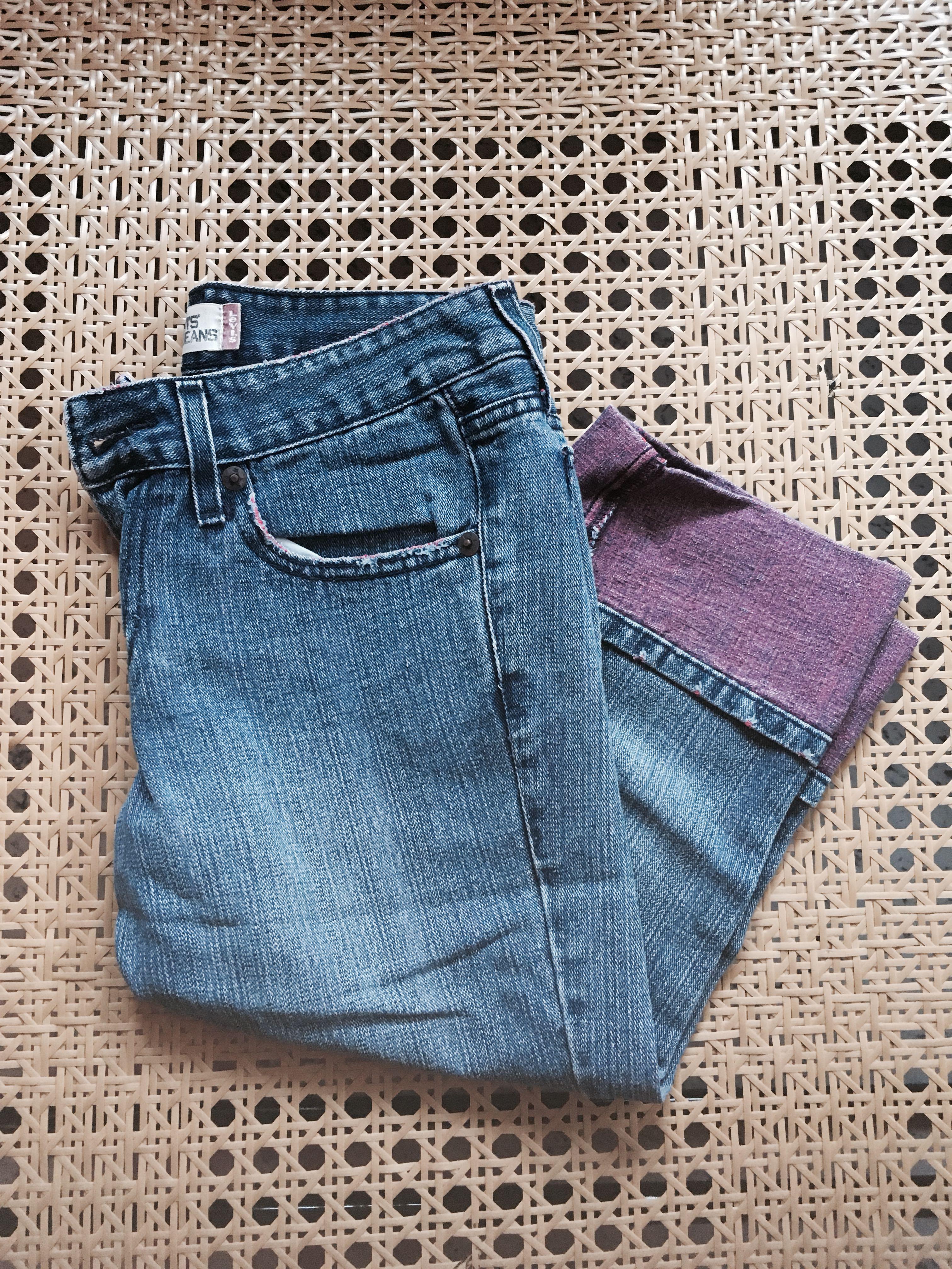 levis capri pants