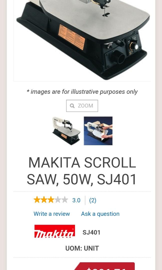 Makita Scroll Saw Sj401 Endgameyourexcess Design Craft Craft