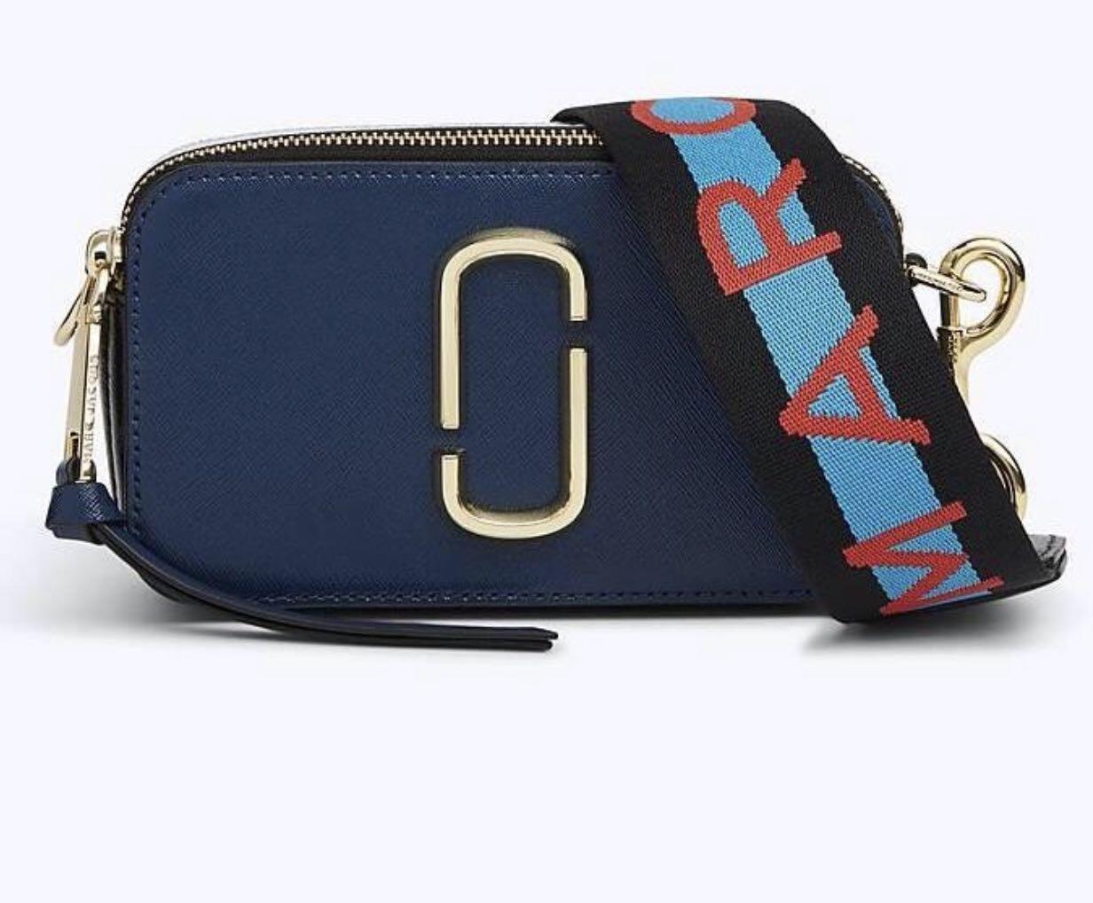 Marc Jacobs Snapshot in Navy blue, Women's Fashion, Bags & Wallets ...