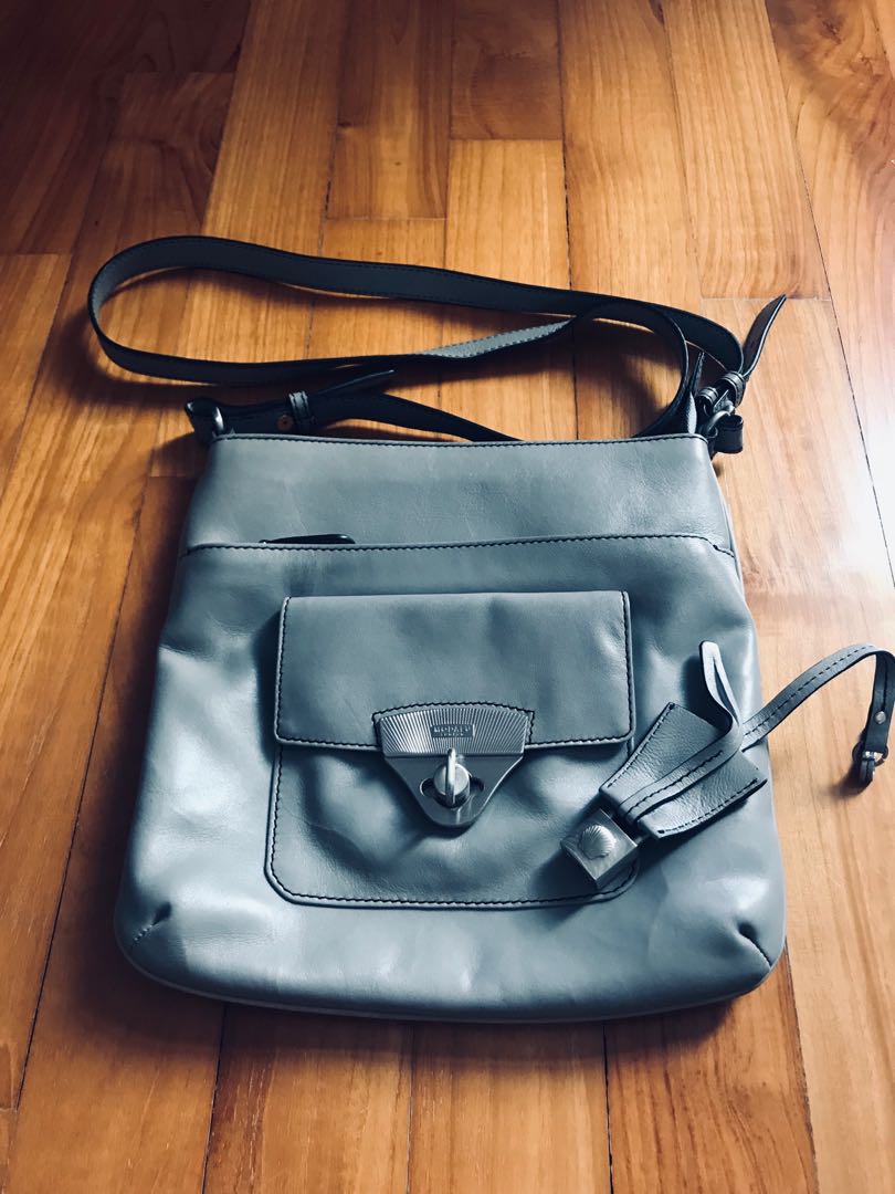 Modalu Leather Sling Bag, Women's Fashion, Bags Wallets, Cross