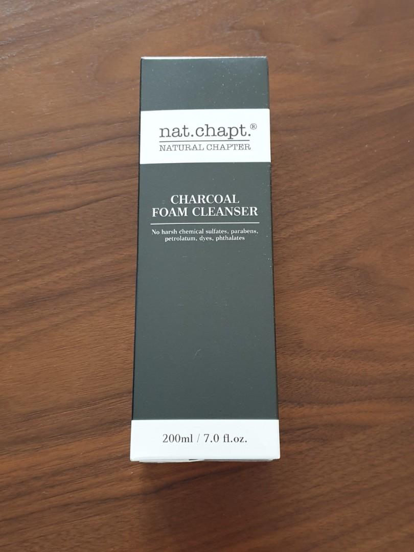 nature charcoal foam cleansing