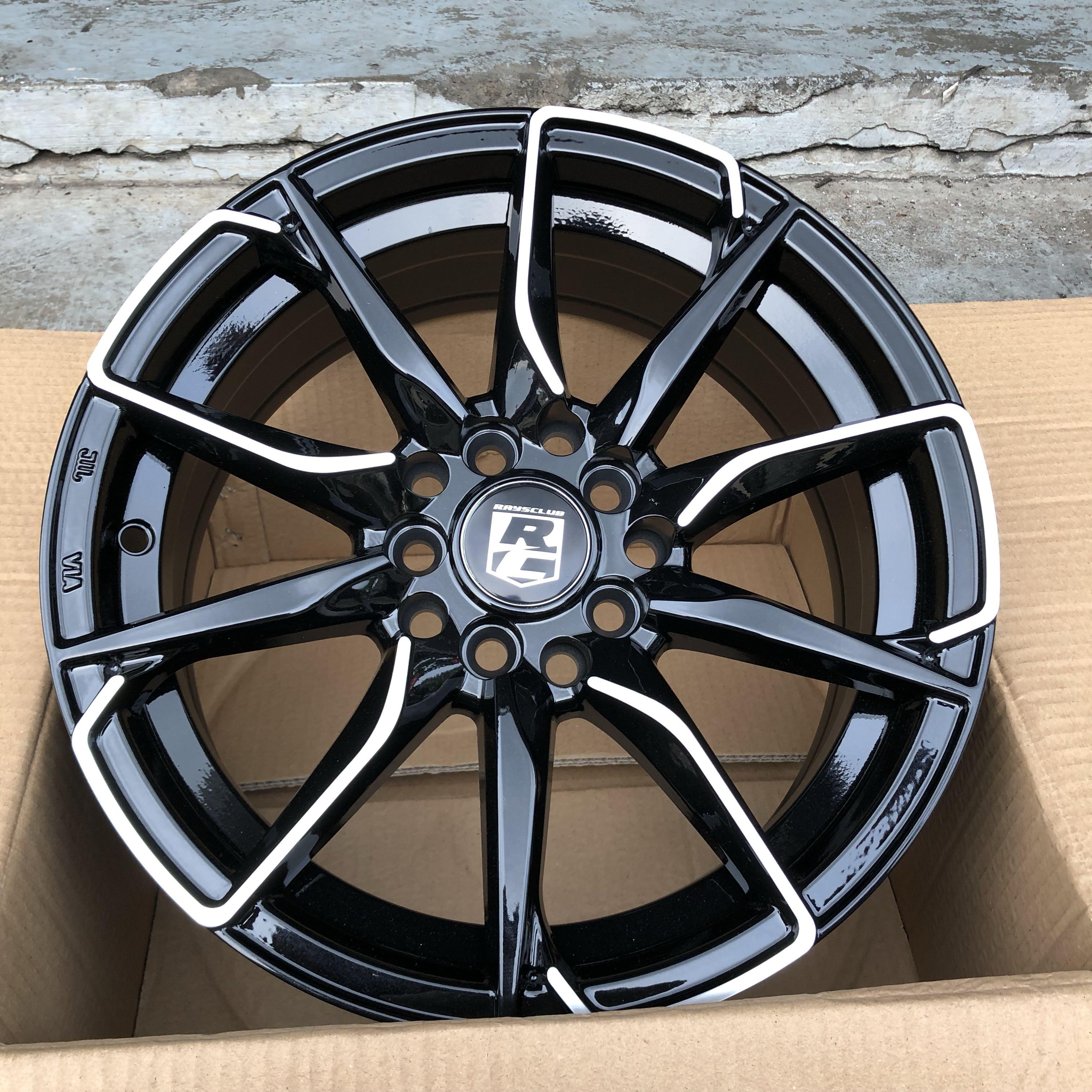 New 15 Rays Club 5x114 3 5x100 Car Accessories Tyres Rims On Carousell
