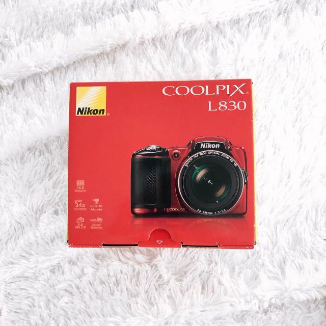 Nikon Coolpix L830, Photography, Cameras on Carousell