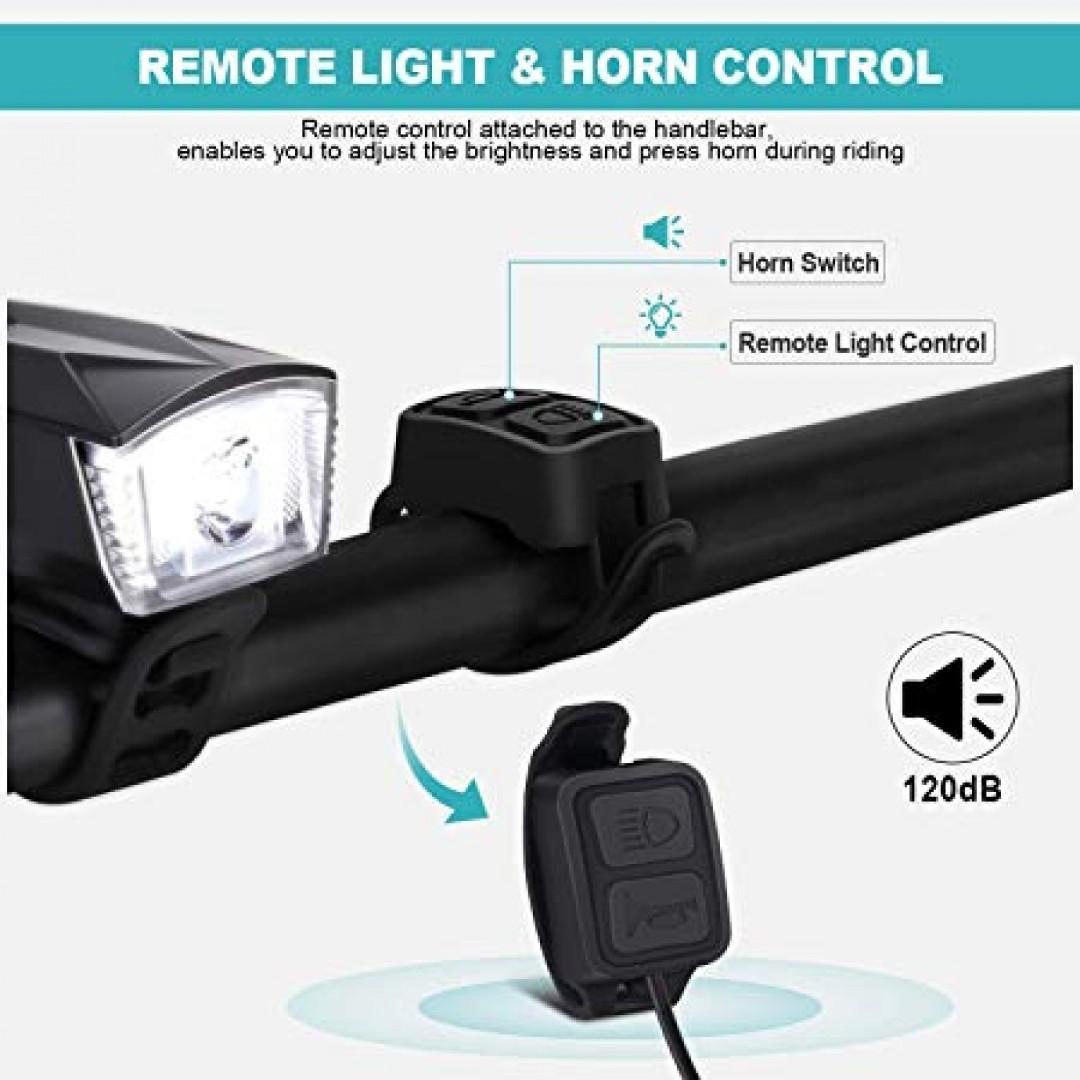 bike light with remote