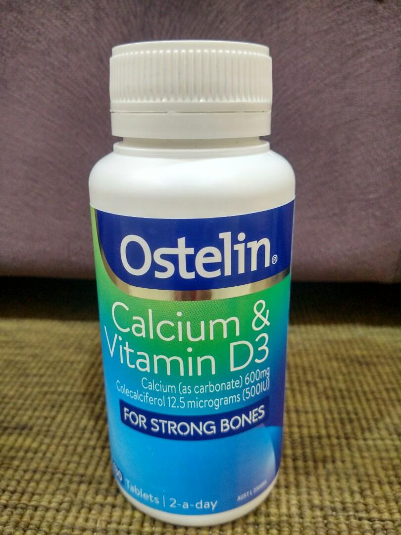 OSTELIN Calcium & Vitamin D3, Health & Nutrition, Health Supplements, Vitamins & Supplements on
