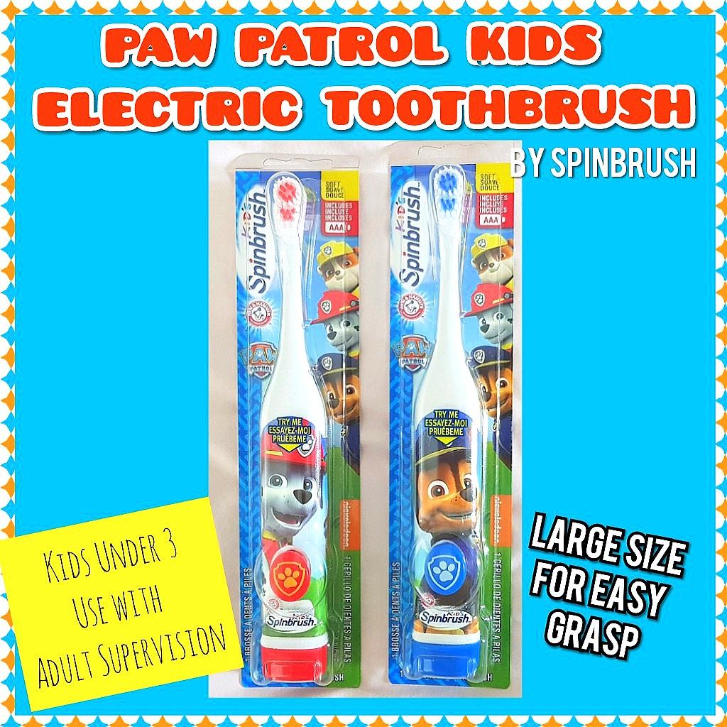paw patrol toothbrush electric