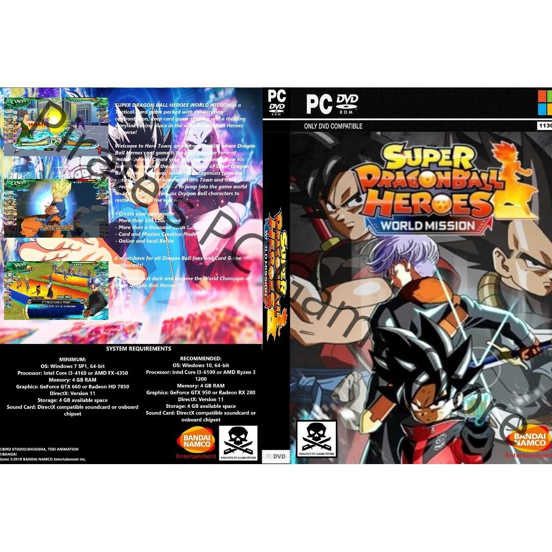 Pc Super Dragon Ball Heroes World Mission Video Gaming Video