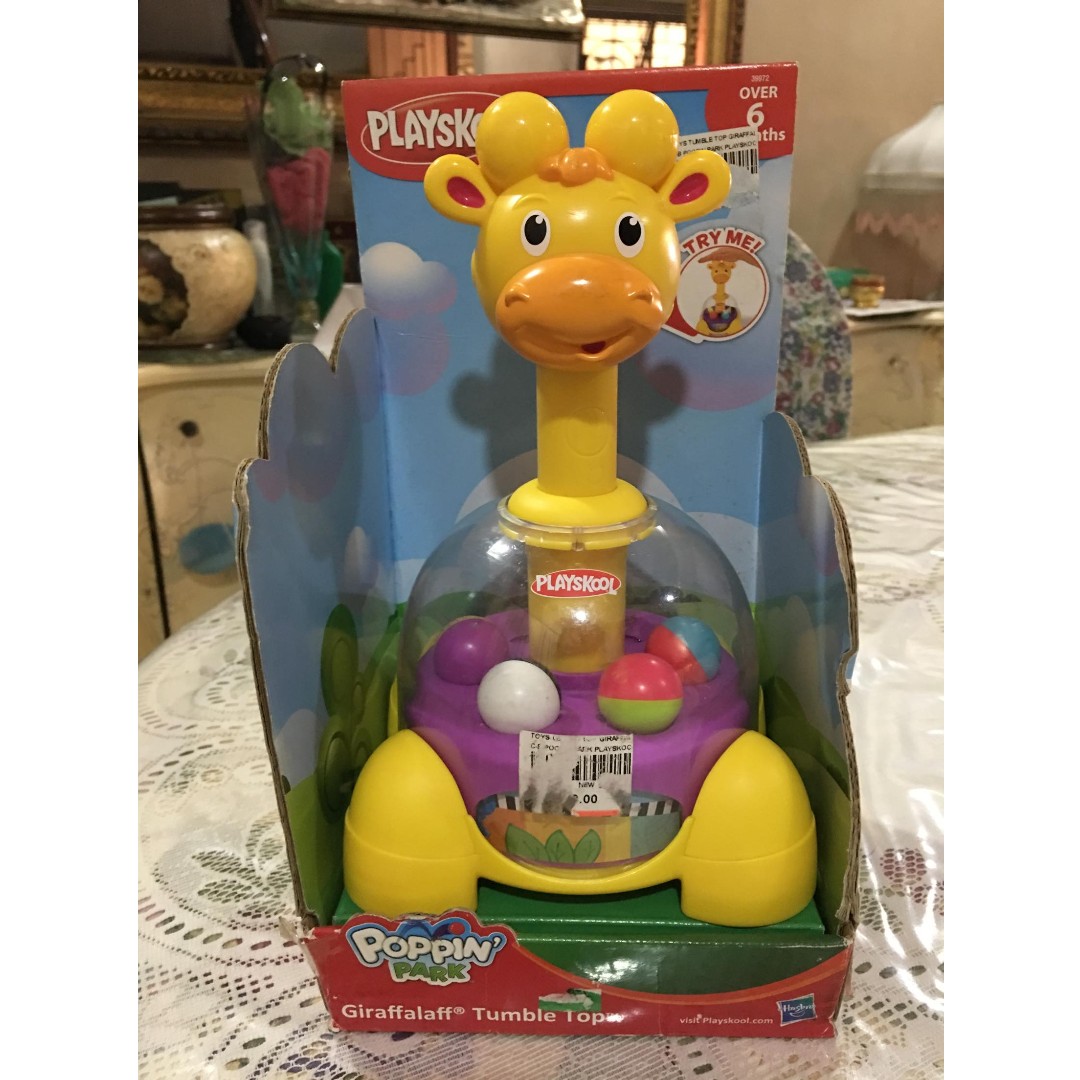 Playskool tumble top spinning and popping baby toy cheap