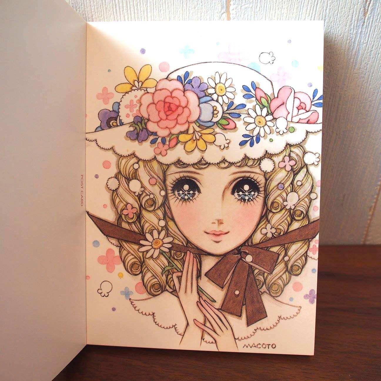 昭和高橋真琴少女postcard明信片日本直送絕版macoto O 其他 其他 Carousell