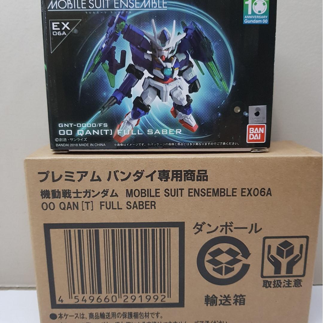 Mobile Suit Ensemble Ex06a 00 Qan T Premium Bandai Full Saber In Stock Models Kits Gundam Solidcore Co