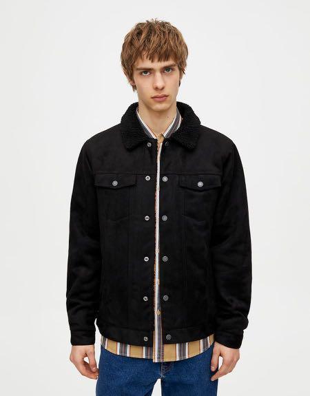 trucker jacket pull and bear