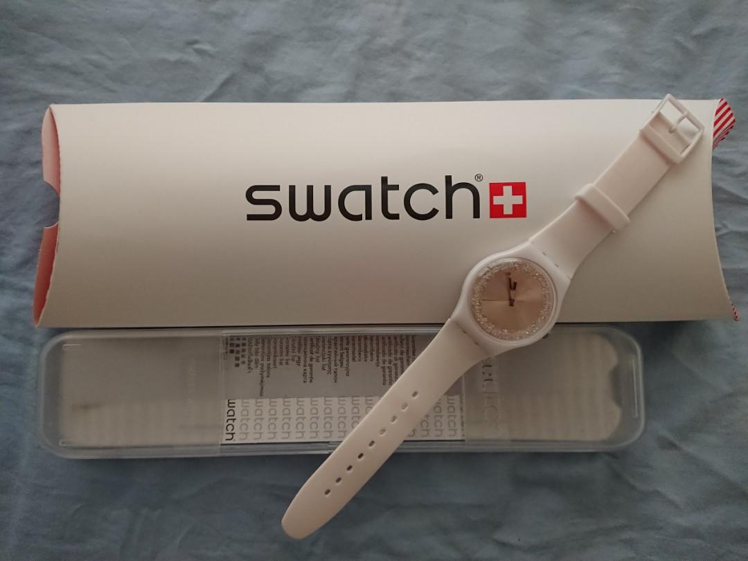 Reloj swatch pink sparkles shop