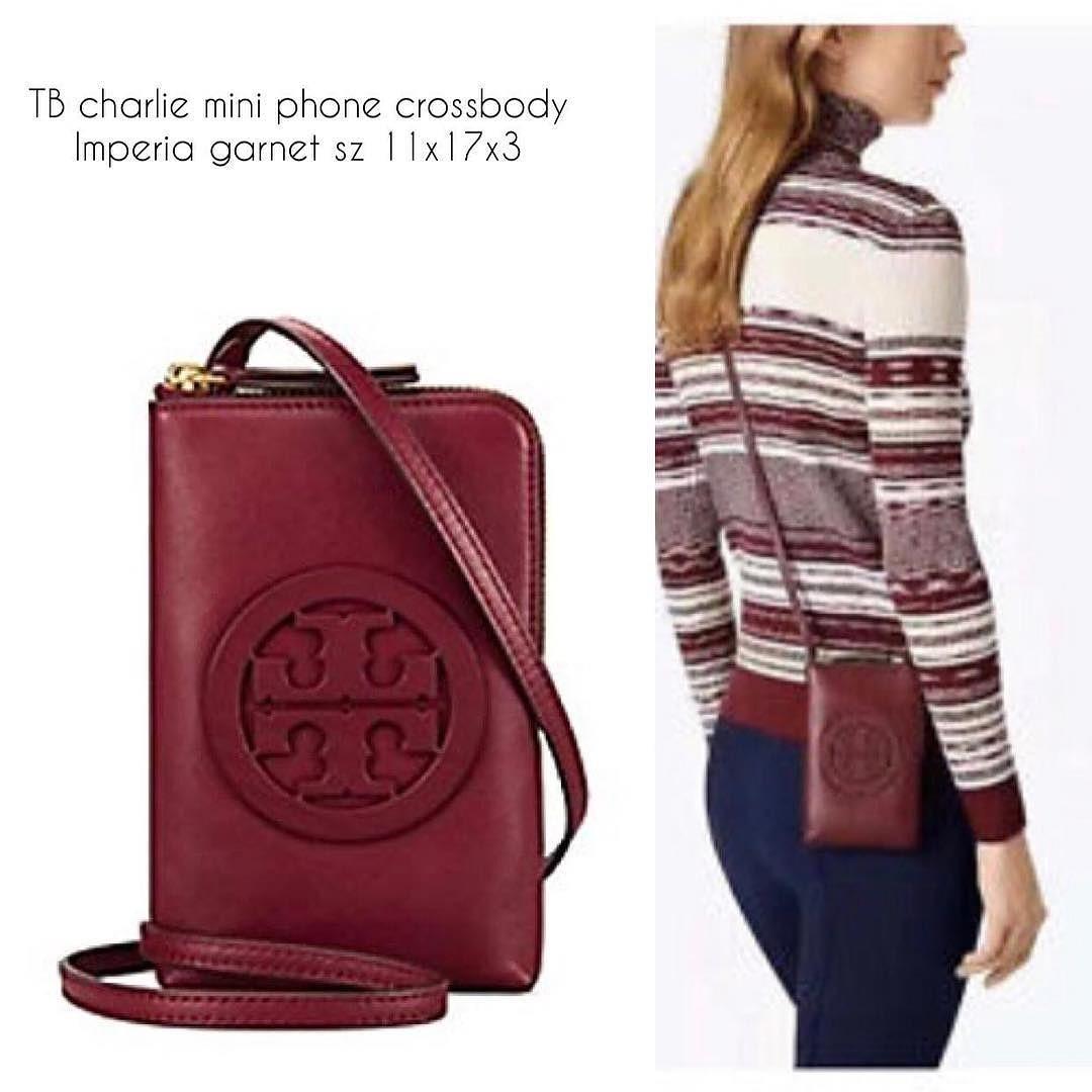 TB charlie mini phone Crossbody Symphony Blue sz 11x17x2.5 Barang Mewah Tas Dompet di Carousell